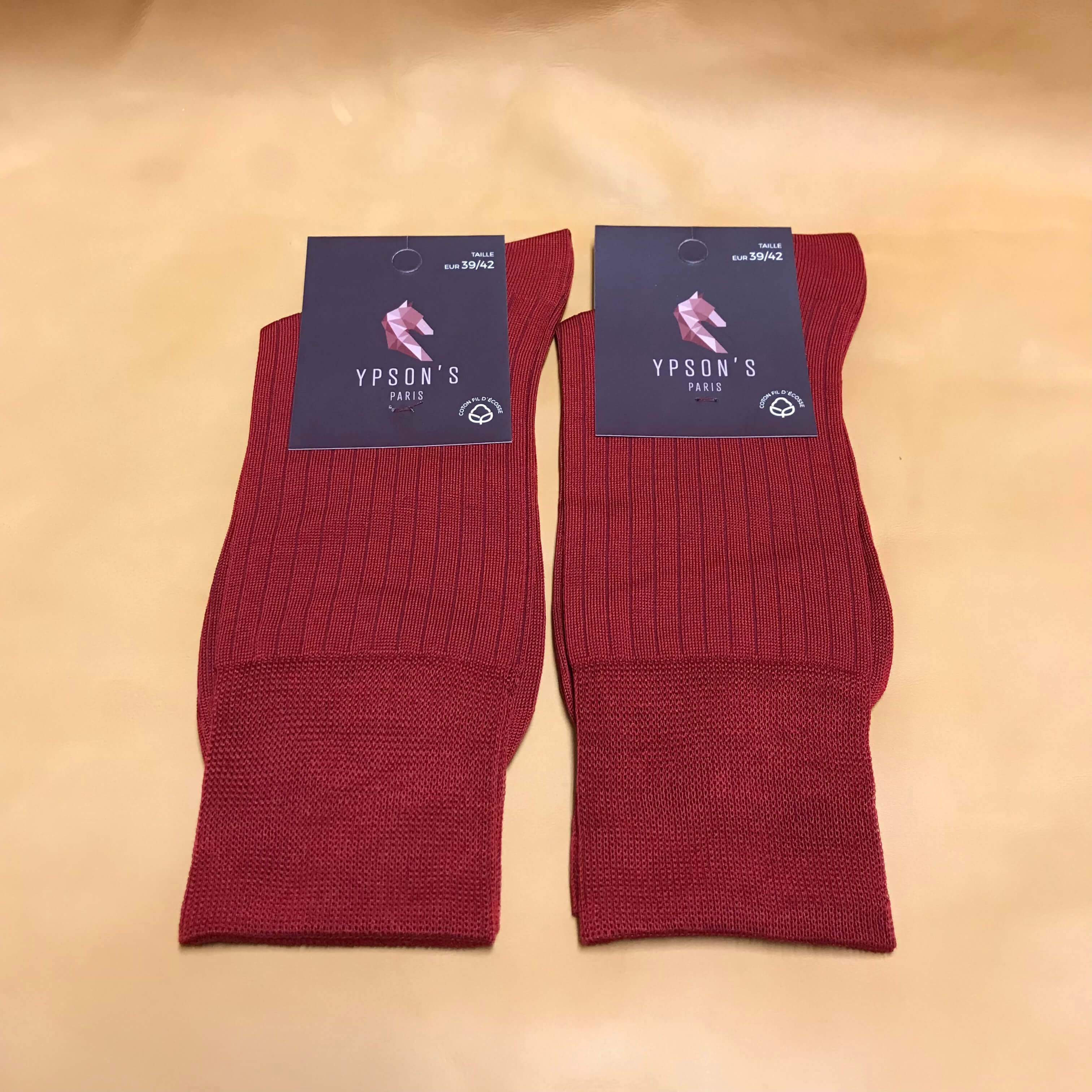 Chaussettes homme outlet rouge